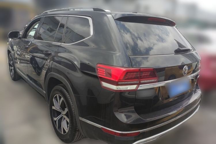 Used Volkswagen Teramont 2020 380TSI Four-Wheel Drive Luxury Version China VI Standard Rear Left 45 Deg