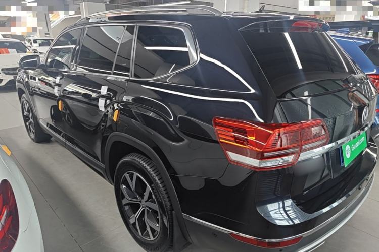 Used Volkswagen Teramont 2020 Revised Version 380TSI Four-Wheel Drive Luxury Edition Rear Left 45 Deg