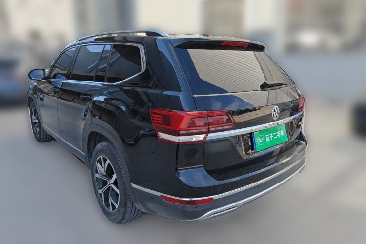 Used Volkswagen Teramont 2020 Revised Version 380TSI Four-Wheel Drive Luxury Edition Rear Left 45 Deg