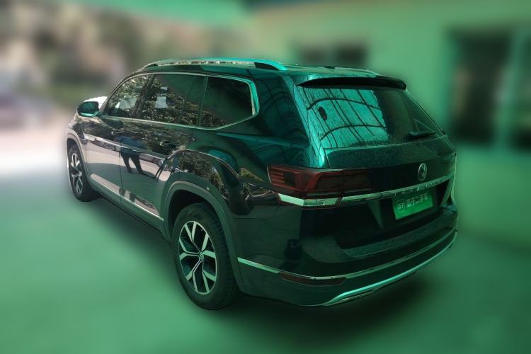Used Volkswagen Teramont 2020 380TSI Four-Wheel Drive Luxury Version China VI Standard Rear Left 45 Deg