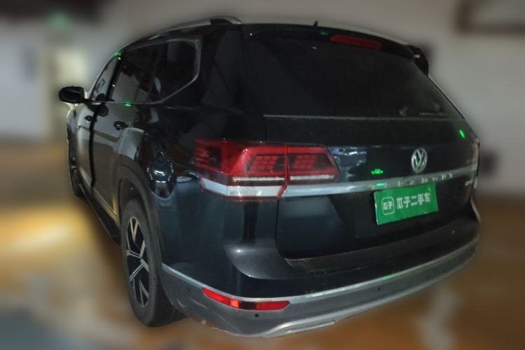 Used Volkswagen Teramont 2020 Revised Version 330TSI Two-Wheel Drive Luxury Edition Rear Left 45 Deg