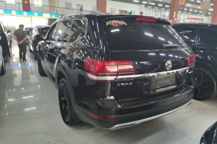 Used Volkswagen Teramont 2020 Revised Version 380TSI Four-Wheel Drive Comfort Edition Rear Left 45 Deg