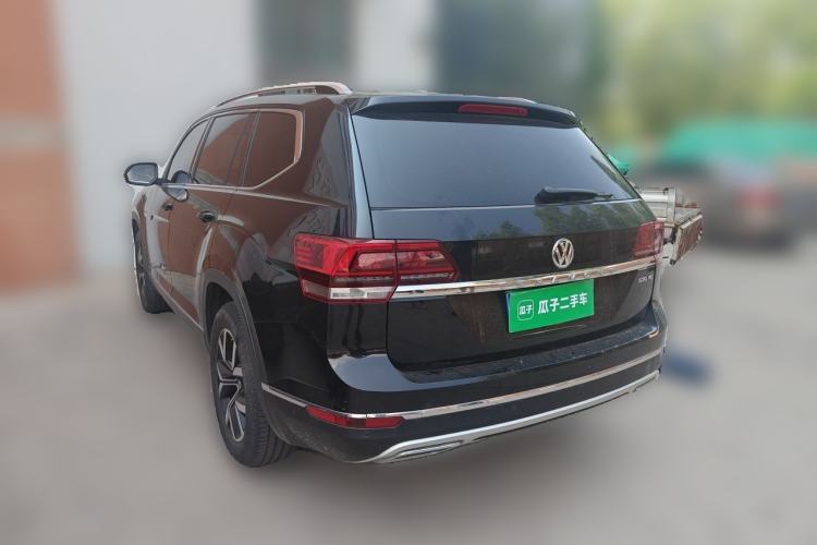 Used Volkswagen Teramont 2020 Revised Version 530 V6 Four-Wheel Drive Luxury Edition Rear Left 45 Deg