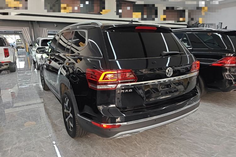 Used Volkswagen Teramont 2020 380TSI Four-Wheel Drive Luxury Version China VI Standard Rear Left 45 Deg