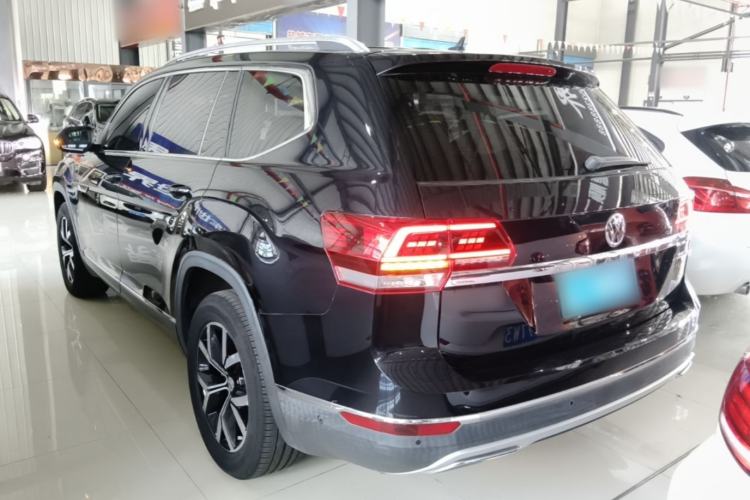 Used Volkswagen Teramont 2020 330TSI Two-Wheel-Drive Luxury Edition China VI Standard Rear Left 45 Deg