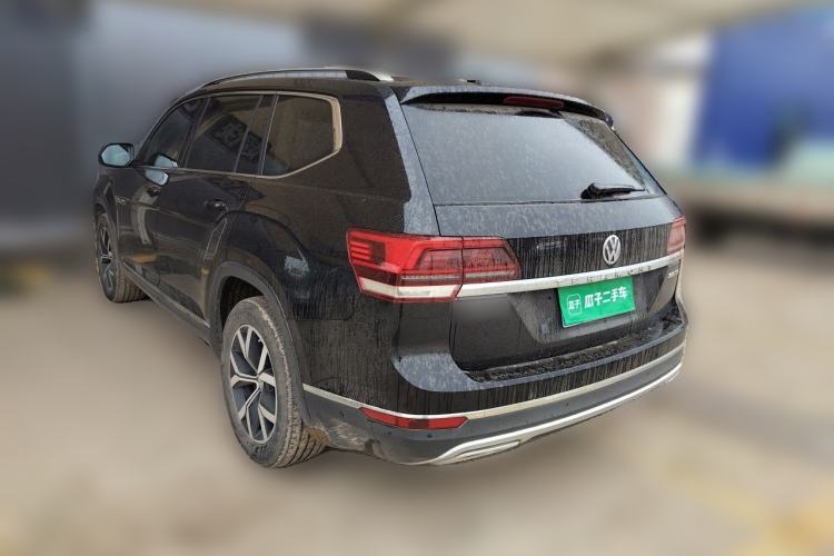 Used Volkswagen Teramont 2020 380TSI Four-Wheel Drive Luxury Version China VI Standard Rear Left 45 Deg