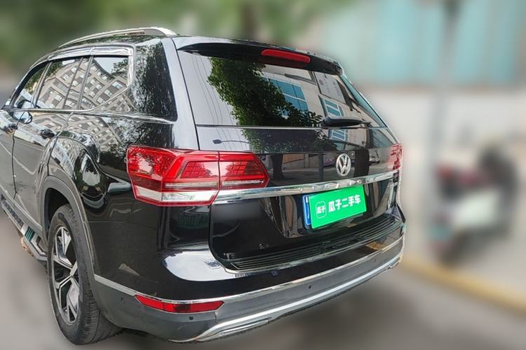 Used Volkswagen Teramont 2020 330TSI Two-Wheel-Drive Luxury Edition China VI Standard Rear Left 45 Deg