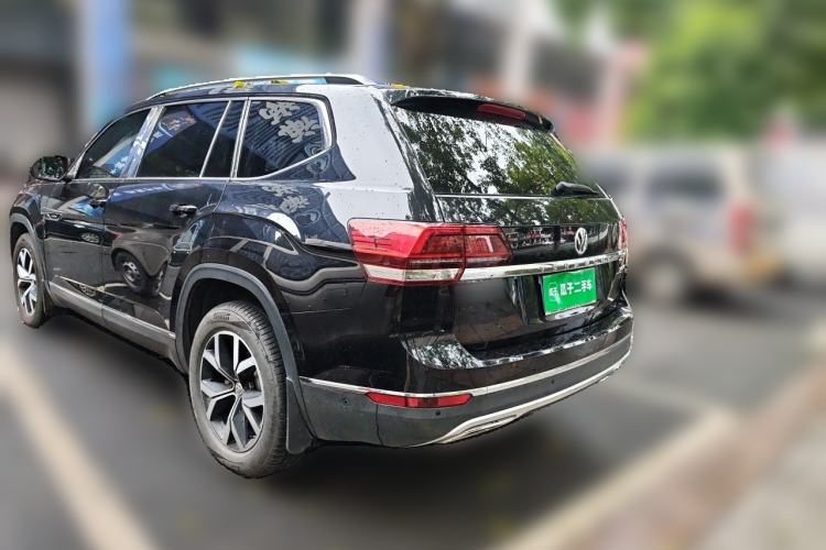Used Volkswagen Teramont 2020 Revised Version 380TSI Four-Wheel Drive Luxury Edition Rear Left 45 Deg