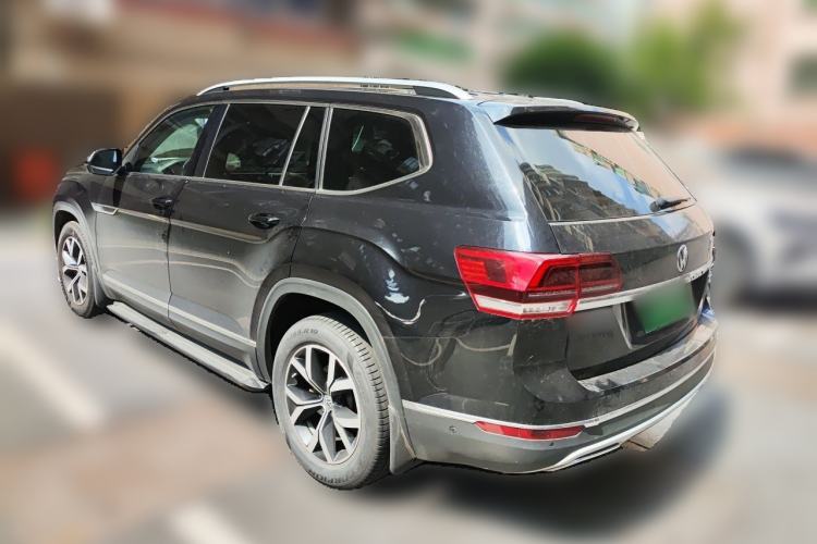 Used Volkswagen Teramont 2020 Revised Version 330TSI Two-Wheel Drive Luxury Edition Rear Left 45 Deg