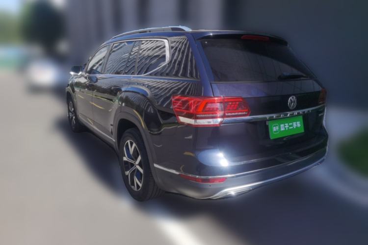 Used Volkswagen Teramont 2020 380TSI Four-Wheel Drive Luxury Version China VI Standard Rear Left 45 Deg