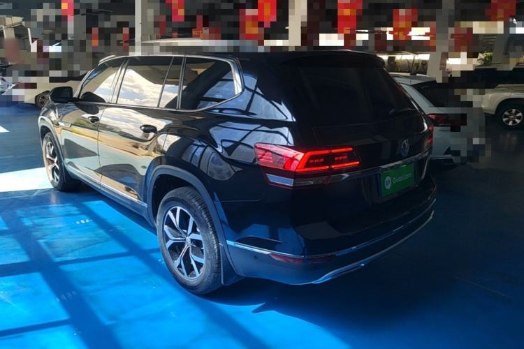 Used Volkswagen Teramont 2020 330TSI Two-Wheel-Drive Luxury Edition China VI Standard Rear Left 45 Deg