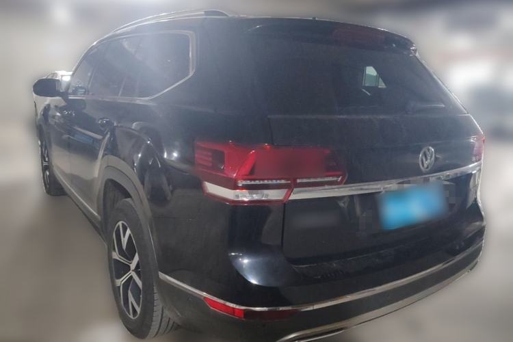 Used Volkswagen Teramont 2020 Revised Version 380TSI Four-Wheel Drive Luxury Edition Rear Left 45 Deg