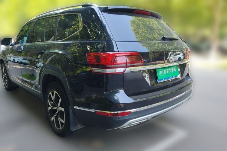 Used Volkswagen Teramont 2020 380TSI Four-Wheel Drive Luxury Version China VI Standard Rear Left 45 Deg