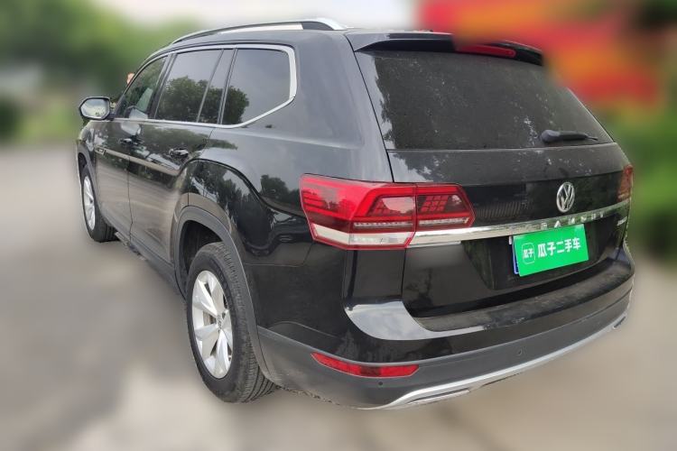Used Volkswagen Teramont 2020 380TSI Four-Wheel Drive Comfort Edition China VI Standard Rear Left 45 Deg
