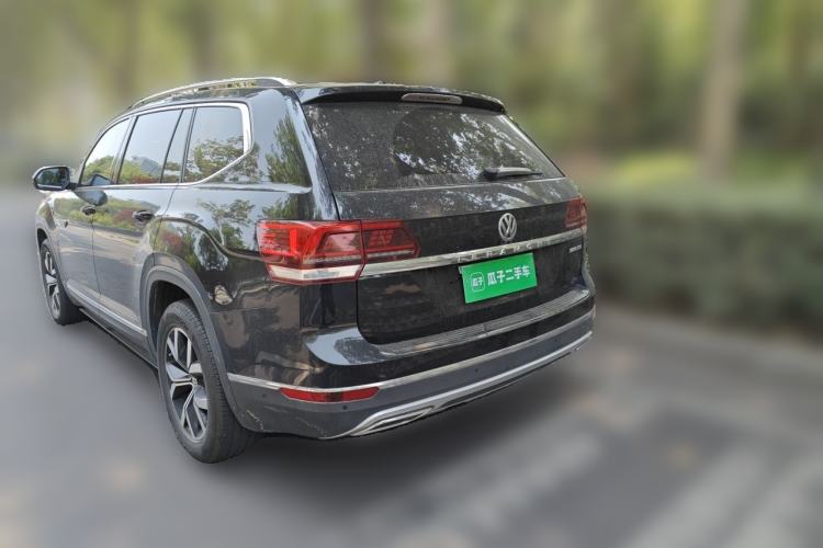 Used Volkswagen Teramont 2020 380TSI Four-Wheel Drive Luxury Version China VI Standard Rear Left 45 Deg