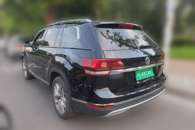 Used Volkswagen Teramont 2020 Revised Edition 530 V6 Four-Wheel Drive Prestige Flagship Version Rear Left 45 Deg