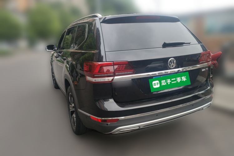 Used Volkswagen Teramont 2020 Revised Version 380TSI Four-Wheel Drive Luxury Edition Rear Left 45 Deg