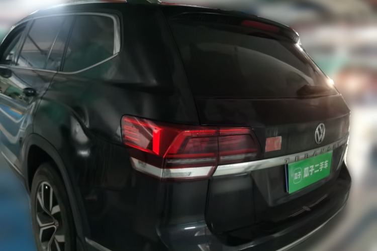Used Volkswagen Teramont 2020 330TSI Two-Wheel-Drive Luxury Edition China VI Standard Rear Left 45 Deg
