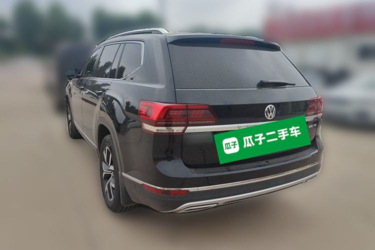 Used Volkswagen Teramont 2020 330TSI Two-Wheel-Drive Luxury Edition China VI Standard Rear Left 45 Deg