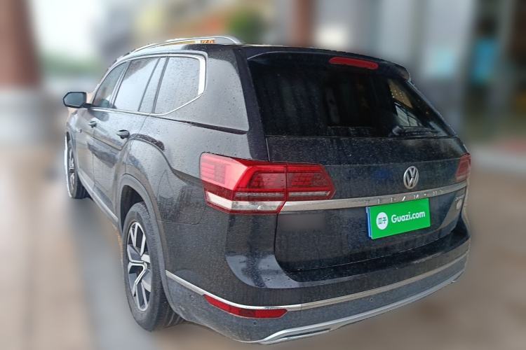 Used Volkswagen Teramont 2020 380TSI Four-Wheel Drive Luxury Version China VI Standard Rear Left 45 Deg