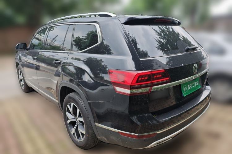 Used Volkswagen Teramont 2020 Revised Version 380TSI Four-Wheel Drive Luxury Edition Rear Left 45 Deg
