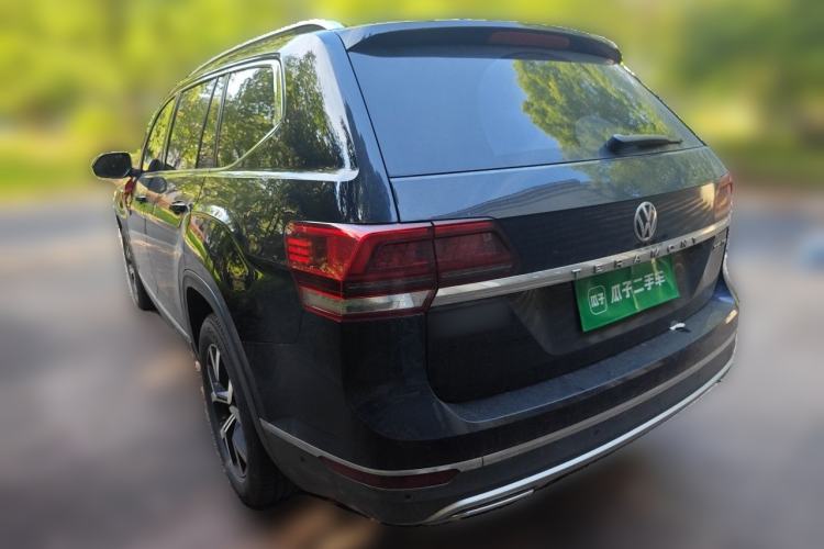 Used Volkswagen Teramont 2020 Revised Version 330TSI Two-Wheel Drive Luxury Edition Rear Left 45 Deg