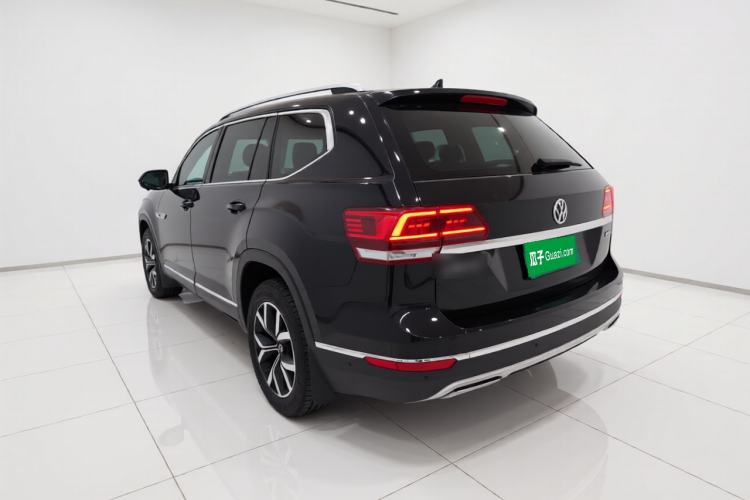 Used Volkswagen Teramont 2020 Revised Version 380TSI Four-Wheel Drive Luxury Edition Rear Left 45 Deg