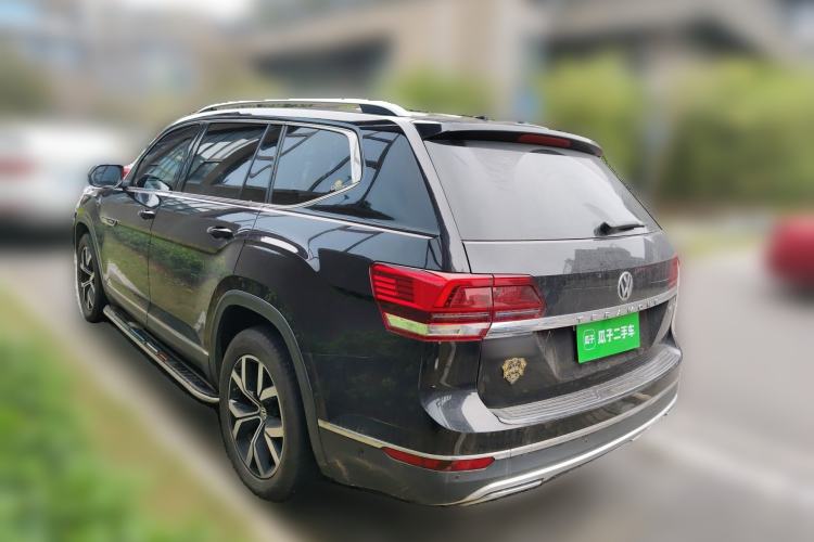 Used Volkswagen Teramont 2020 380TSI Four-Wheel Drive Luxury Version China VI Standard Rear Left 45 Deg