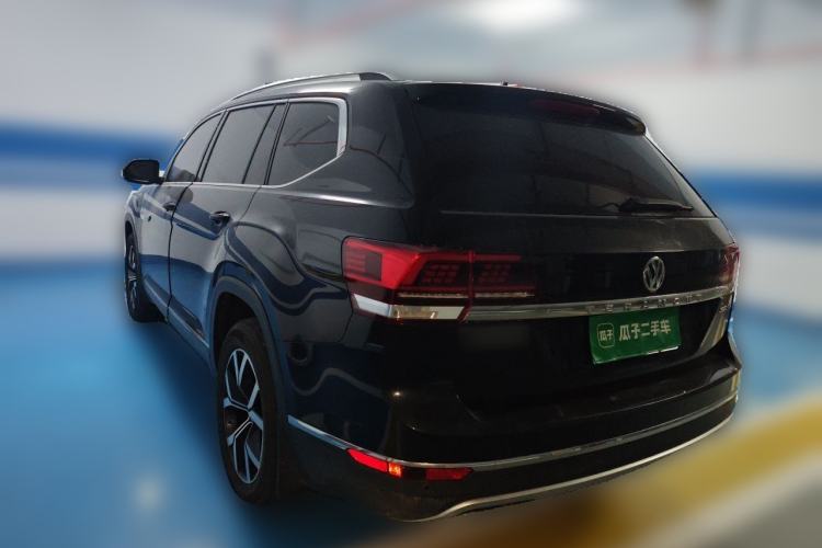 Used Volkswagen Teramont 2020 Revised Version 380TSI Four-Wheel Drive Luxury Edition Rear Left 45 Deg