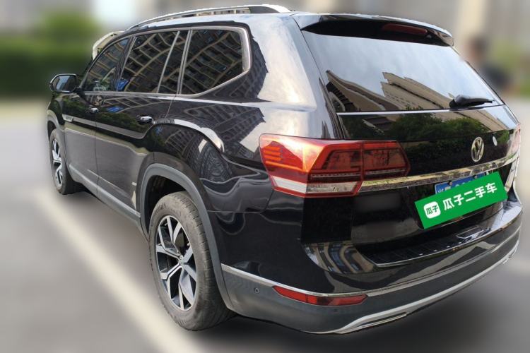 Used Volkswagen Teramont 2020 Revised Version 330TSI Two-Wheel Drive Luxury Edition Rear Left 45 Deg