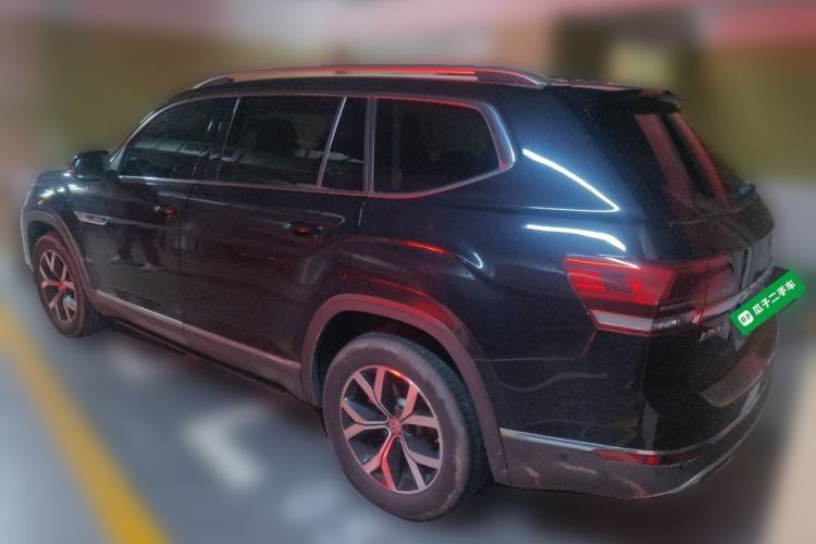 Used Volkswagen Teramont 2020 Revised Version 380TSI Four-Wheel Drive Luxury Edition Rear Left 45 Deg