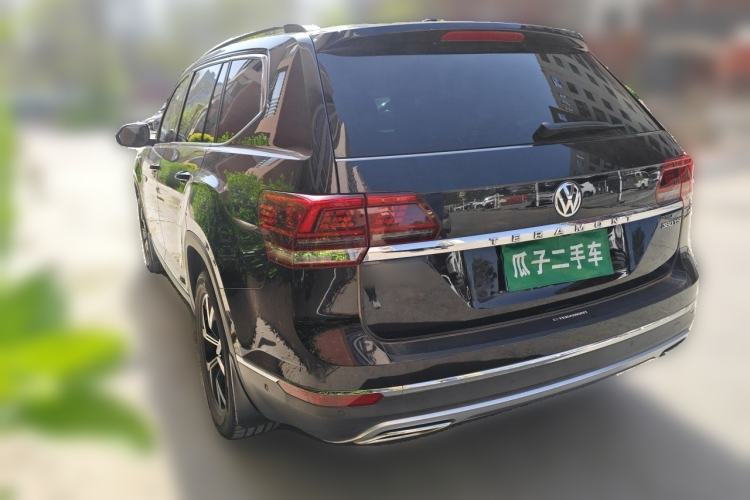 Used Volkswagen Teramont 2020 380TSI Four-Wheel Drive Luxury Version China VI Standard Rear Left 45 Deg