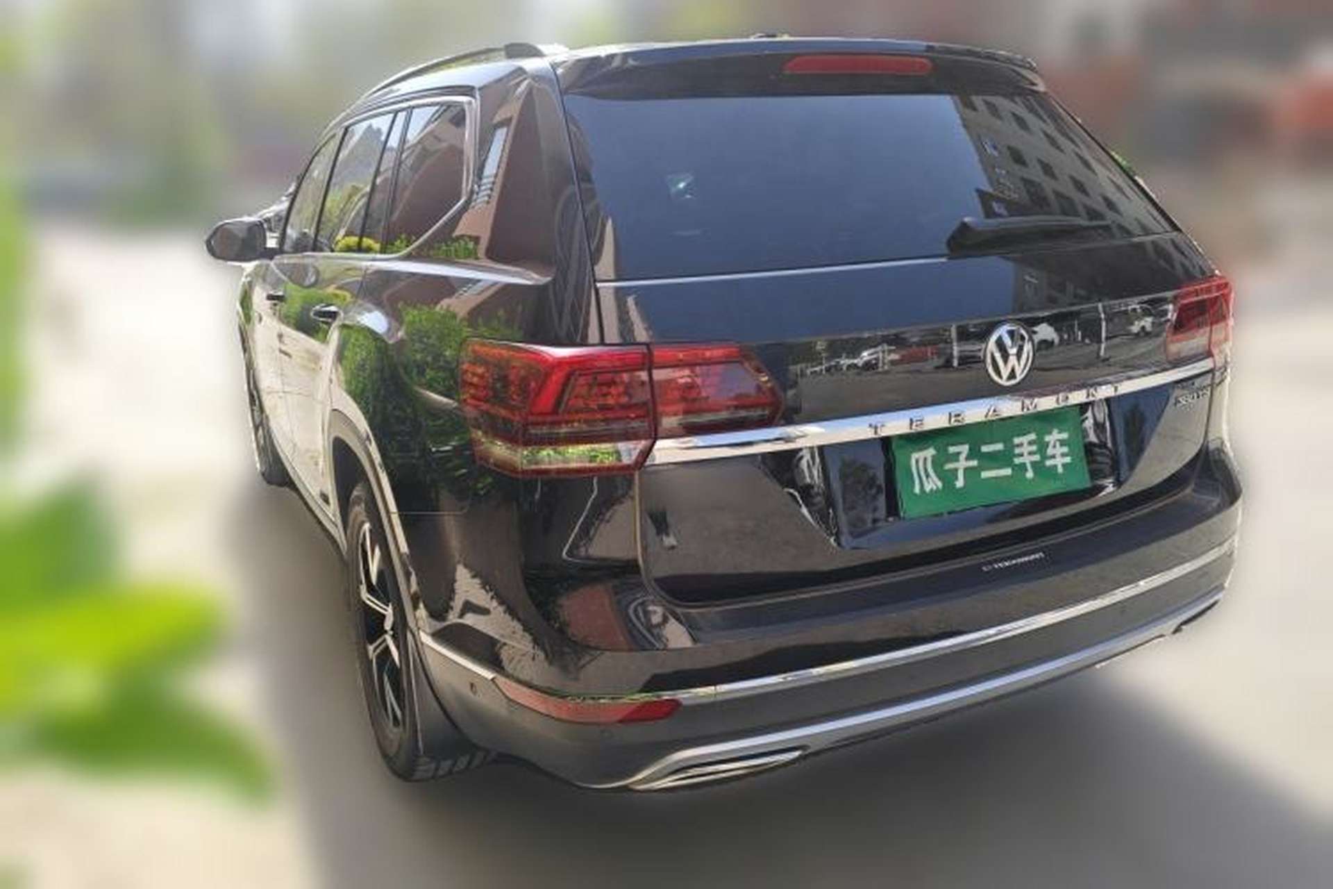 Used Volkswagen Teramont 2020 380TSI Four-Wheel Drive Luxury Version China VI Standard Rear Left 45 Deg