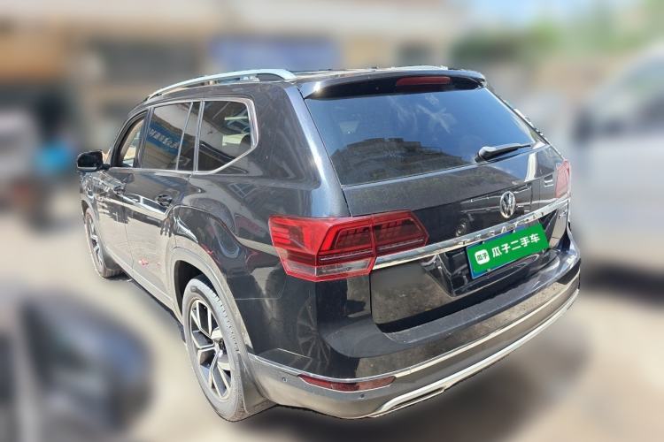 Used Volkswagen Teramont 2020 380TSI Four-Wheel Drive Luxury Version China VI Standard Rear Left 45 Deg