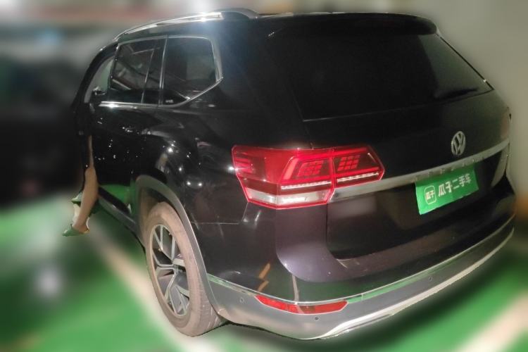 Used Volkswagen Teramont 2020 380TSI Four-Wheel Drive Luxury Version China VI Standard Rear Left 45 Deg