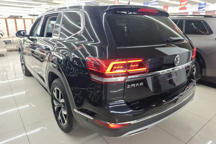 Used Volkswagen Teramont 2020 Revised Version 380TSI Four-Wheel Drive Luxury Edition Rear Left 45 Deg