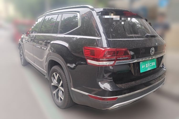 Used Volkswagen Teramont 2020 Revised Version 380TSI Four-Wheel Drive Luxury Edition Rear Left 45 Deg