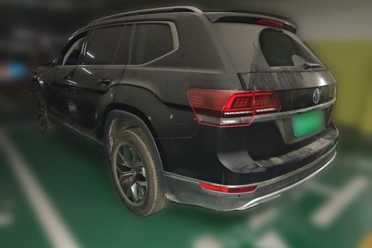 Used Volkswagen Teramont 2020 Revised Version 380TSI Four-Wheel Drive Luxury Edition Rear Left 45 Deg