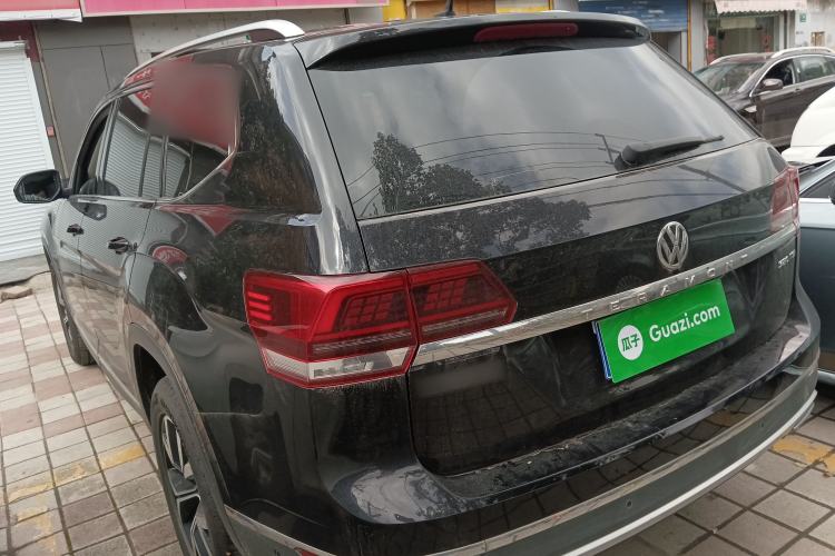 Used Volkswagen Teramont 2020 Revised Version 380TSI Four-Wheel Drive Luxury Edition Rear Left 45 Deg