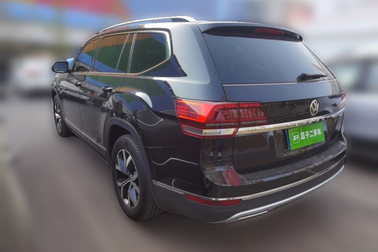 Used Volkswagen Teramont 2020 380TSI Four-Wheel Drive Luxury Version China VI Standard Rear Left 45 Deg