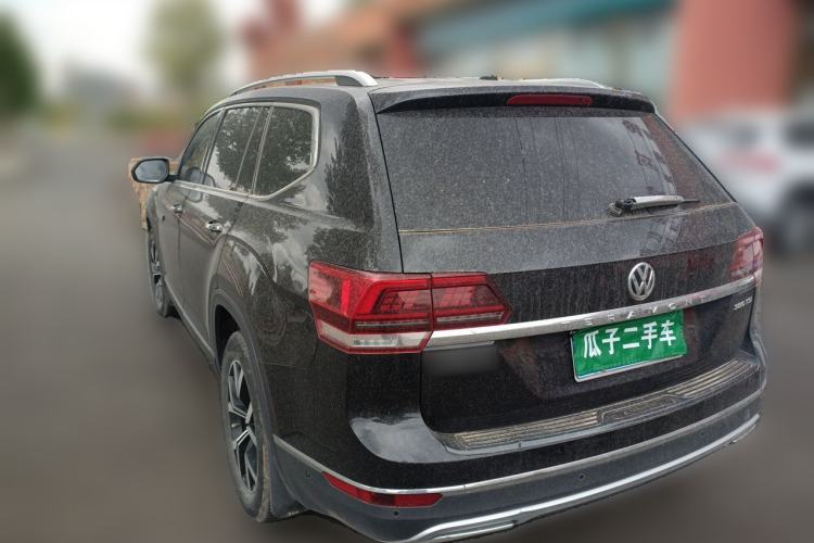 Used Volkswagen Teramont 2020 Revised Version 380TSI Four-Wheel Drive Luxury Edition Rear Left 45 Deg