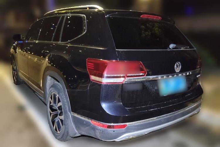 Used Volkswagen Teramont 2020 Revised Version 330TSI Two-Wheel Drive Luxury Edition Rear Left 45 Deg