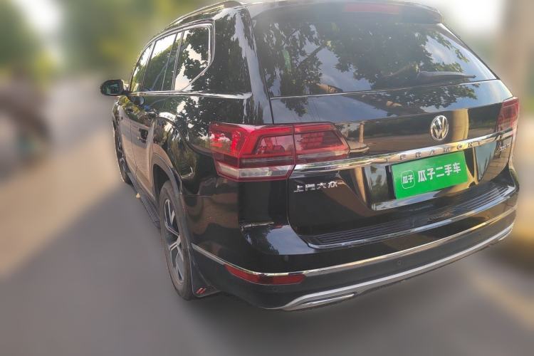 Used Volkswagen Teramont 2020 330TSI Two-Wheel-Drive Luxury Edition China VI Standard Rear Left 45 Deg