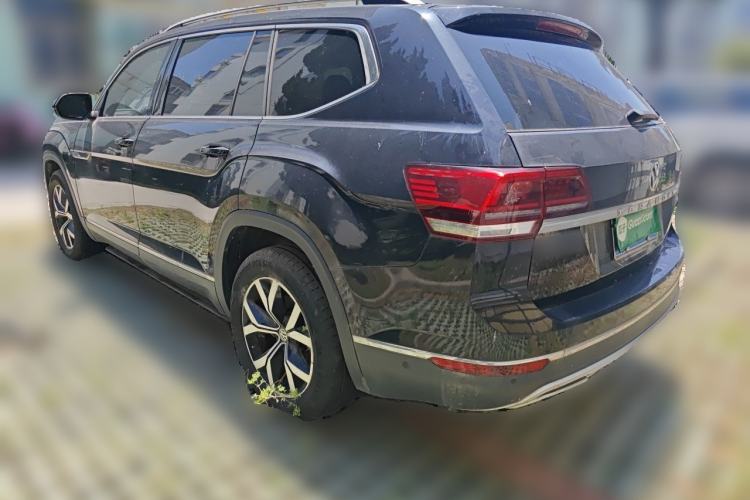 Used Volkswagen Teramont 2020 Revised Version 330TSI Two-Wheel Drive Luxury Edition Rear Left 45 Deg