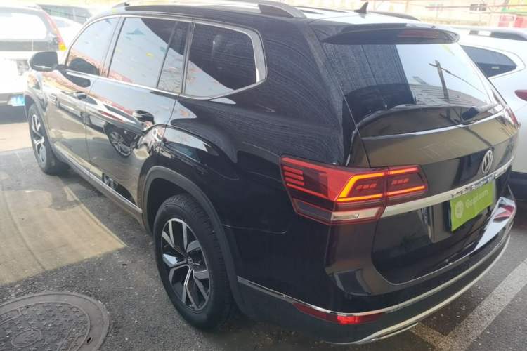 Used Volkswagen Teramont 2020 380TSI Four-Wheel Drive Luxury Version China VI Standard Rear Left 45 Deg