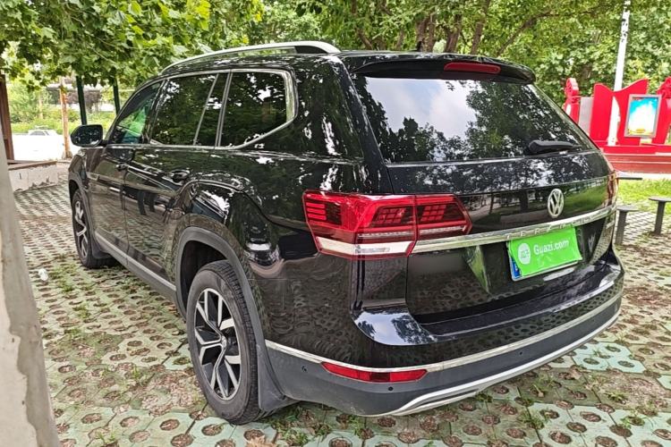 Used Volkswagen Teramont 2020 Revised Version 330TSI Two-Wheel Drive Luxury Edition Rear Left 45 Deg