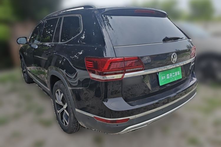 Used Volkswagen Teramont 2020 Revised Version 330TSI Two-Wheel Drive Luxury Edition Rear Left 45 Deg