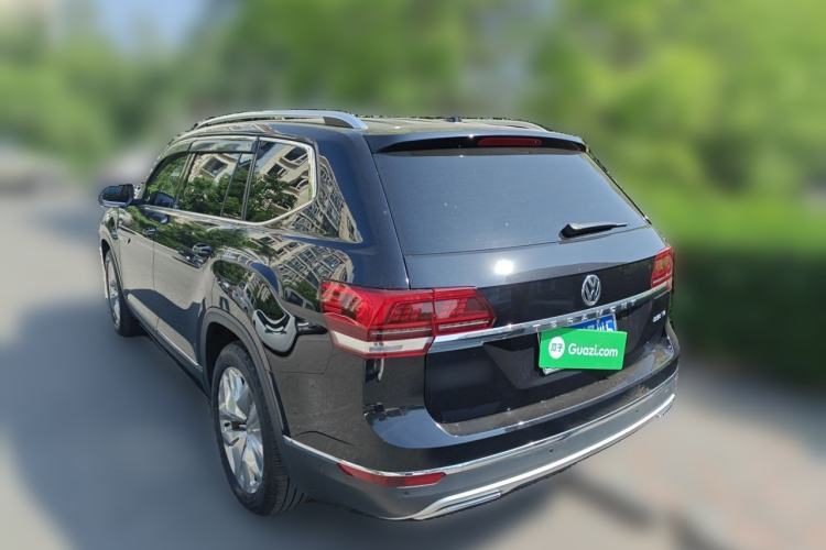 Used Volkswagen Teramont 2020 Revised Version 530 V6 Four-Wheel Drive Flagship Edition Rear Left 45 Deg