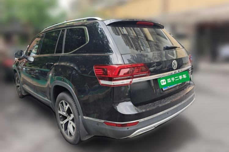 Used Volkswagen Teramont 2020 Revised Version 330TSI Two-Wheel Drive Luxury Edition Rear Left 45 Deg