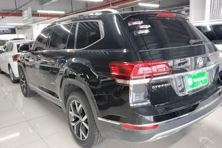 Used Volkswagen Teramont 2020 330TSI Two-Wheel-Drive Luxury Edition China VI Standard Rear Left 45 Deg